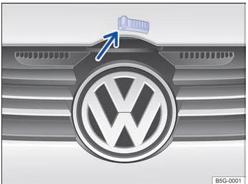 Volkswagen Golf. En el vano motor 