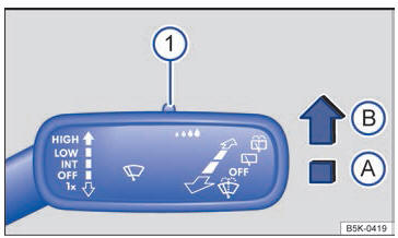 Volkswagen Golf. Limpiacristales