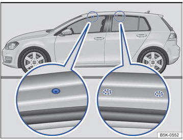 Volkswagen Golf. Portaequipajes de techo