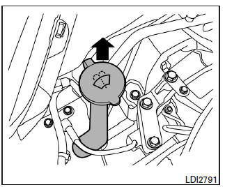 Nissan Note. Líquido lavaparabrisas