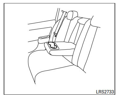 Nissan Note. Asiento trasero plegable