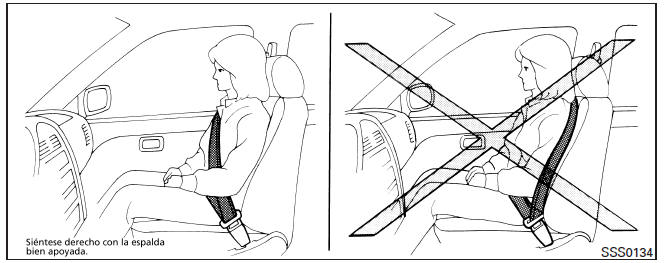 Nissan Note. Cinturones de seguridad