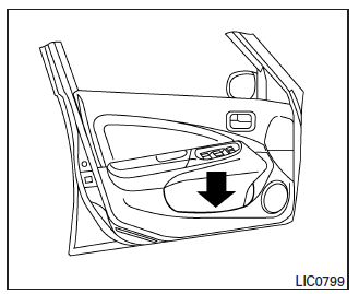 Nissan Note. Compartimientos para guardar 