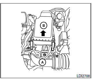 Nissan Note. Depurador de aire