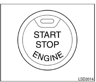 Nissan Note. Interruptor de encendido con botón de presión