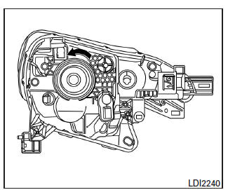 Nissan Note. Luces