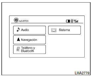 Nissan Note. Sistema de audio