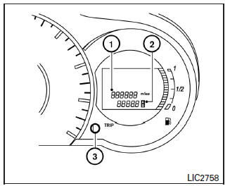 Nissan Note. Medidores e indicadores 