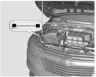 Chevrolet Cobalt. Identificación del vehículo