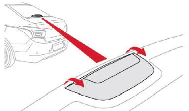 Citroen C-Elysee. Tercera luz de freno (W5W)