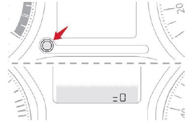 Citroen C-Elysee. Puesta a cero del indicador de mantenimiento