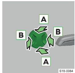 Skoda Octavia. Asiento delantero - con funcionamiento eléctrico