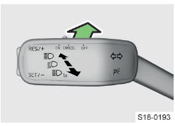 Skoda Octavia. Asistente de faros Dynamic Light Assist