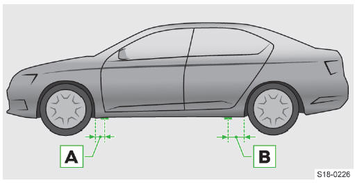 Skoda Octavia. Cambiar la rueda y levantar el vehículo