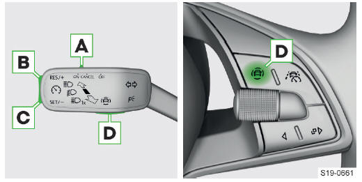 Skoda Octavia. Dispositivo de limitación de velocidad