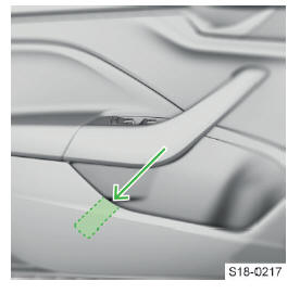 Skoda Octavia. Compartimento para guardar el chaleco reflectante