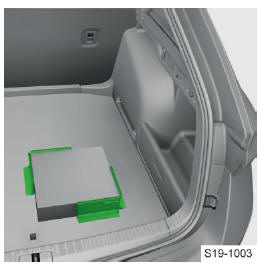 Skoda Octavia. Elementos de carga en el maletero
