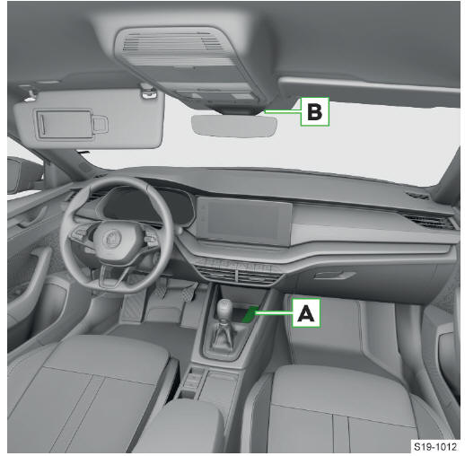 Skoda Octavia. Conectores USB